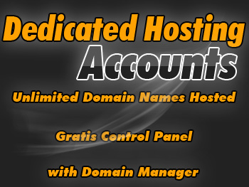 Low-priced dedicated server account